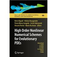 High Order Nonlinear Numerical Schemes for Evolutionary Pdes