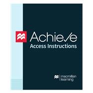Achieve for Psychopathology: Science and Practice (1-Term Online),9781319554545