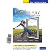 Psychology A Framework for Everyday Thinking, Books a la Carte Edition