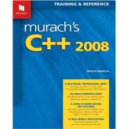 Murach's C++ 2008: Training & Reference