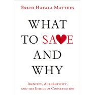 What to Save and Why Identity, Authenticity, and the Ethics of Conservation,9780197744550
