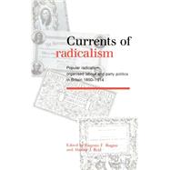 Currents of Radicalism: Popular Radicalism, Organised Labour and Party Politics in Britain, 1850â€“1914
