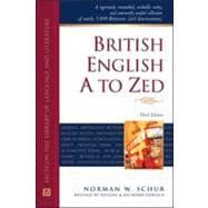 British English a to Zed
