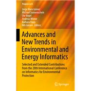 Advances and New Trends in Environmental and Energy Informatics