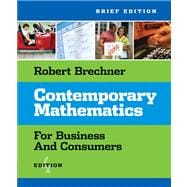 Contemporary Mathematics for Business and Consumers, Brief Edition (with CD-ROM)