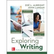 Loose Leaf for Exploring Writing: Paragraphs and Essays,9781260164558