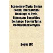 Economy of Syria