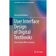 User Interface Design of Digital Textbooks