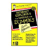 Internet Explorer 5 for Windows for Dummies