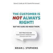The Customer is Not Always Right! but we sure do need them.