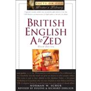 British English a to Zed