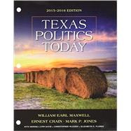 Bundle: Texas Politics Today 2015-2016 Edition, Loose-leaf Version, 17th + LMS Integrated for MindTap Political Science, 1 term (6 months) Printed Access Card