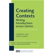 Creating Contexts: Writing Introductions Across Genres