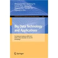 Big Data Technology and Applications