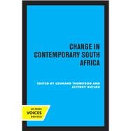 Change in Contemporary South Africa