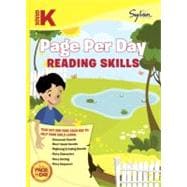 Kindergarten Page Per Day: Reading Skills Consonant Sounds, Short Vowell Sounds, Beginning and Ending Sounds, Story Characters, Story Setting, Story Sequence