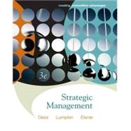 Strategic Management : Creating Competitive Advantages
