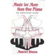 Music for More Than One Piano