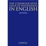 The Communicative Value of Intonation in English