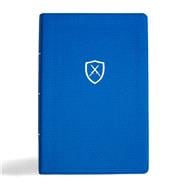 CSB Defend Your Faith Bible, Blue LeatherTouch The Apologetics Bible for Kids