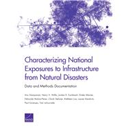 Characterizing National Exposures to Infrastructure from Natural Disasters Data and Methods Documentation