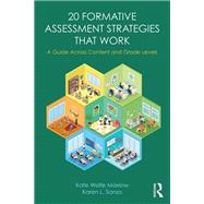 20 Formative Assessment Strategies that Work