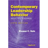 Contemporary Leadership Behavior