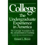 College: The Undergraduate Experience in America, the Carnegie Foundation for the Advancement of Teaching
