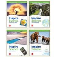 Inspire Science: Integrated G7 Write-In Student Edition 4-Unit Bundle (Physical Text Only)
