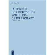 Jahrbuch Der Deutschen Schillergesellschaft 2015
