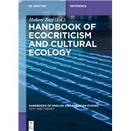 Handbook of Ecocriticism and Cultural Ecology