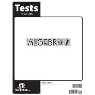 Algebra 2 Tests, 3rd edition
