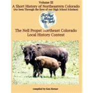 A Short History of Northeastern Colorado