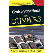 Cruise Vacations for Dummies 2003