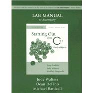 Starting Out with C++ Lab Manual : Early Objects