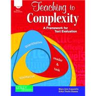 Teaching to Complexity