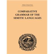 Comparative Grammar of the Semitic Languages