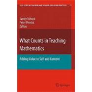 What Counts in Teaching Mathematics