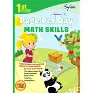 1st Grade Page Per Day: Math Skills Math Skills # Numbers and Operations to 20, Place Values and Number Sense, Geometry and Shapes, Telling Time, and Counting Money