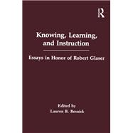 Knowing, Learning, and Instruction
