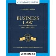 MindTapV2.0 for Clarkson/Miller's Business Law: Text & Cases, 15th Edition [Instant Access], 1 term