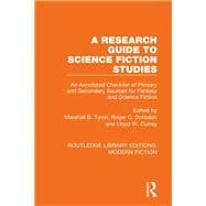 A Research Guide to Science Fiction Studies