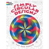 Simply Circular Designs Coloring Book