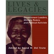 Government Leaders, Military Rulers and Political Activists
