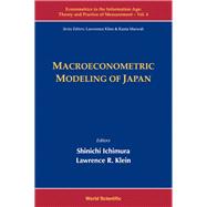 MacroEconometric Modeling of Japan
