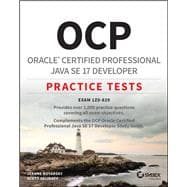 OCP Oracle Certified Professional Java SE 17 Developer Practice Tests Exam 1Z0-829