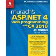 Murach's ASP. NET 4 Web Programming with C# 2010