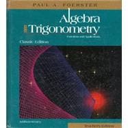 Algebra and Trigonometry : Functions and Applications