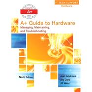 MindTap PC Repair, 1 term (6 months) Printed Access Card for Andrews' A+ Guide to Hardware, 9th