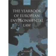 Yearbook of European Environmental Law  Volume 3